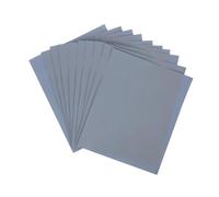 Mipcase 10pcs Guitar Sandpaper Set Mixed Grit for Fret Polishing and Bridge Saddle Sanding, Acoustic and Bass Guitar Abrasive Tool Kit for Instrument Repair and Maintenance