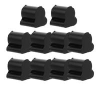 Mipcase 10pcs Horn Piston Rubber Pad Noise Resistant Rotary Valve Rubber Buffering Stop for French Horn Tuba Trombone Wind Instrument Accessory Music Component Damp Protector