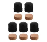 Mipcase 10pcs Trombone Water Key Repair Kit with Brass Valve, Rubber End Tips, Cork Pads and Soft Support Pads for Woodwind Instrument Maintenance