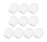 Mipcase 10pcs White Foam Cake Dummy for DIY Crafting, Lightweight and Versatile Decoration, for Holiday Decoration and Family Activities, Creative and Unique Style Foam Cupcake Dummies