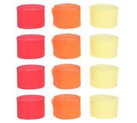 Mipcase 12 Rolls Orange Crepe Paper Streamers for Autumn Party Decorations Multipurpose Paper Streamers Easy to Unlock and Can Be Stuck for Harvest Festival and Birthday Party