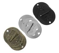 Mipcase 12pcs Bottle Opener Insert Parts Round Inset Iron Corrosion Resistant Rust Resistant for DIY Bottle Opener Making Projects
