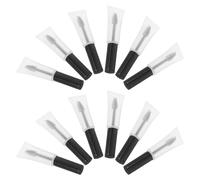 Mipcase 12pcs Empty Eyelash Brush Tube 5ml Plastic Refillable Mascara Tube for Lash Oil and Eyelash Cream, Beauty Routine and Travel