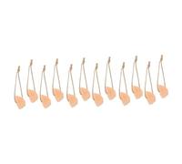 Mipcase 12pcs Pink Salt Lick Blocks Cattle and Deer Natural Mineral for Livestock Easy to Consume Each