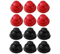 Mipcase 12pcs Portable Silicone Cupping Set for Massage and Facial Cupping, Compact Vacuum Cups for Back and Body, for Business Trips and Home Use, Sturdy and Easy to Use Random Color