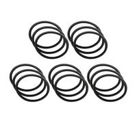Mipcase 15pcs Trumpet Rubber Rings Small Size Instrument Muffler Rings Cornet Tuning Slide Stopper Replacement Parts for Brass Instruments