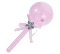 Mipcase 16 Pcs Creative Lollipop Shaped Wedding Candy Boxes Pink Hand Held Candy Cases Reusable Sweet Storage with Decorative Ribbon for Party Favor Gifts