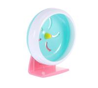 Mipcase 18cm Hamster Exercise Wheel Quiet Pet Plastic Plaything for Hamster Gerbil Mice Hedgehog Toys Random Color