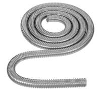 Mipcase 1in X Stainless Steel Cable Sleeve for Wiring Harness and Landscape Lighting Wire, Protective 304 Stainless Steel Material, Efficient Installation for Commercial Projects