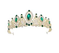 Mipcase 1Pc Elegant Crystal Crown Tiara for Brides Stunning Headband Hair Jewelry for Weddings Parties and Special Occasions Shining Rhinestone Decor for Women and Bridesmaids