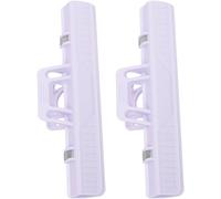 Mipcase 2 Pcs Purple Music Book Clips for Sheet Music Fixing Made of Abs Plastic and Spring Steel Easy to Carry with Design Choice and Players