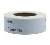 Mipcase 2 Rolls Record Date Sticker DIY Self-Adhesive Paste Paper Labels Easy to Stick Easy to Use Unique Fine Craft Detail Colored Design for Teaching and Craft Supplies
