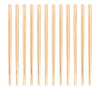 Mipcase 20 Pairs Bamboo Cooking Chopstick Long Chopsticks for Cooking 32cm Bamboo Safe Food Pickup Without Burr Household Use