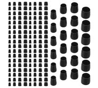 Mipcase 20 Pairs High Heel Protectors Heel Stoppers PVC Black Round Xs S M L Boots on Grass and Wetlands