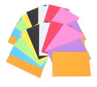 Mipcase 20 Sheets Colored Sponge Paper for DIY Handmade Materials and School Art Paper Practical and Safe Suitable for DIY Folding and Office Use