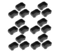 Mipcase 20Pcs Reptile Feeding Bowl Multi Function Food and Water Dish for Lizard Gecko Bearded Dragon Turtle Easy to Clean Fill Durable for Terrarium Use