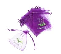 Mipcase 20pcs Sachet Bags Empty Refillable Fragrance Sachet Pouch Mesh Bags for Herbs Spices Jewelry Home Organization