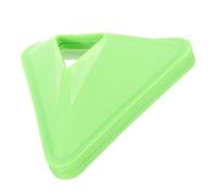 Mipcase 20pcs Triangular Soccer Markers Cones for Football Training Sessions, PE Plastic Sports Cones Easy Setup and Storage, Enhance Agility and Precision during Individual Practice
