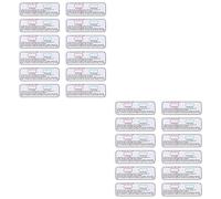 Mipcase 24pcs Test Cards UV Test Strips Indicator Cards for Identifying Light Effects