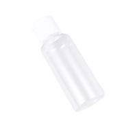 Mipcase 25pcs 50ml Flip-top Plastic Lotion Bottles, Portable Travel Cosmetic Containers, Refillable Empty Bottles for Toiletries and Skincare Storage Random Color
