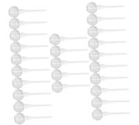 Mipcase 25pcs 6ml White Lip Gloss Tubes Empty Lipstick Tubes DIY Lip Balm Containers Refillable Lipgloss for Travel and Personal Use