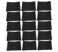 Mipcase 25pcs Black Elastic Adjustable Mourning Armbands for Funeral Memorials Fit Bands for Soccer Football Sports Events Portable and Easy to Distribute