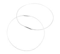 Mipcase 2pc Washing Machine Door Seal Clamp Ring Replacement Stainless Steel Spring Clamps for Front Load Washer Seal Ensures Tight Fit in Integrated Washing Machine