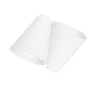 Mipcase 2pcs Air Duct Reducer for Range Hood Exhaust Pipe Adaptor Vent Hose Reducer Exhaust Ventilation System Fitting
