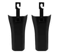 Mipcase 2pcs Car Waterproof Plastic Umbrella Storage Buckets with Hanging Design, Multi-functional Car Seat Back Umbrella Holder for Travel and Daily Use