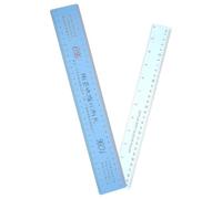 Mipcase 2pcs Ceramic Pottery Scale Ruler Plastic Soft Measuring Tool for Adults, Portable Shatterproof Ruler for Office and On-the-go Use