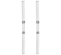 Mipcase 2pcs Double Ended Nail Art Liner Brush for Professional Nail Art with Metal and Fiber Construction, for Creating Detailed Lines and Intricate Designs, the Go Services