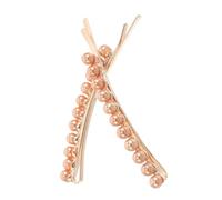 Mipcase 2pcs Faux Pearl Hair Clips French Style for Women Girls Wedding Bridal Hair Accessories Alloy Bobbin Pins Styling
