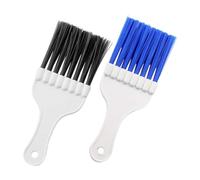 Mipcase 2pcs Fin Comb Brush Efficient Radiator Cleaning Tools for Home Automotive Stubborn Dirt Remover Lightweight for Air Conditioner Maintenance