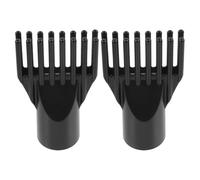 Mipcase 2pcs Hair Dryer Nozzle Attachment Abs Comb Styling Tool Universal Concentrator Nozzle for Hair Blower Suitable for Salon and Home Use