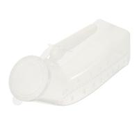 Mipcase 2pcs Male Urinal Bottle 1000ml Portable Elderly Urinary Drainage Pot with Secure Lid for Bedridden Patients and Elder Men