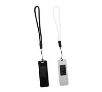 Mipcase 2pcs Mini Silent Digital Keychain Watch Portable Pocket Clock for Students Digital Display Lightweight Noiseless Design Present for Friends Loved Ones
