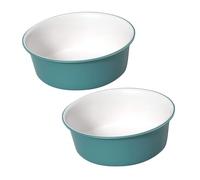 Mipcase 2pcs Plastic Wash Basins Basin Bowl for Soaking Feet Dish Washing up Bathroom Use
