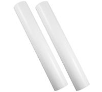 Mipcase 2pcs Portable Pp Artwork Storage Tubes 31cm Length X 5cm Diameter Mailing Tubes for Posters and Documents Protective round Poster Carrying for Office and Shipping