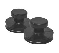 Mipcase 2pcs Rubber Suction Cups for Singing Bowls Replacement Handles for Meditation and Yoga Easy to Install Suction Tool for Various Bowl