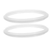 Mipcase 2pcs Silicone Pressure Cooker Gasket Seal Replacement Rings for 4l Electric Pressure Pot Lid Sealing Rings for Parts and Cooking Accessories