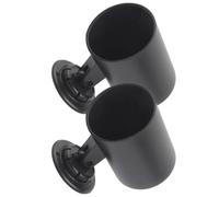 Mipcase 2pcs Single Hole Car Dash Gauge Pod Holder, 2 Inch 52mm Abs Plastic Meter Housing with Streamlined Profile and Minimalistic Design for Dashboard Car Modification