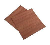 Mipcase 2pcs Unfinished Wood Veneer Sheets for Crafting, Laser and Hand Tool Friendly Thin Wood Sheets with Ultrathin Precision, for School Projects and Painting by Art Students
