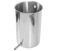 Mipcase 304 Stainless Steel Hanging Sausage Stuffer 1000ml Tub for Home Use, Portable Hanging Bucket for Sausage Filling and Food Processing