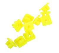 Mipcase 30pcs Car Stereo Speaker Clamps Plastic Fastener Screw Retainer Clips Universal Auto Speaker Grill Clip Brackets for Automotive Door Panel and Audio Fixing