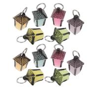 Mipcase 35pcs Glow the Dark Resin Miniature Lantern with Realistic Details Compact Decorative Light for Indoor Lanterns Decorative Use and Crafting Projects