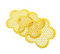 Mipcase 3pcs Bee Drinking Station Tray Set, 5mm Thick Floating Bee Watering Cups for Garden, Outdoor Pollinator Feeder, Insect Waterer Basin for Backyard and Farm Use