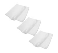 Mipcase 3pcs Dryer Vent Dust Bag Replacement Lint Trap Bag White Polyester with Convenient Cleaning High Efficiency Filtration for Outdoor Dryer Use