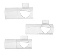 Mipcase 3pcs Flute Blowing Aid Set for Dizi Bamboo Flute Membrane Protection, Mouthpiece Covers Compatible Keys C, D, E, F, G, Beginner Wind Instrument Practice Accessory