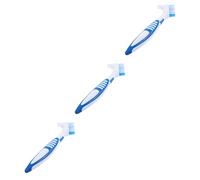 Mipcase 3pcs Turtle Cleaning Brush Tortoise Shell Mud Remover Double-sided Brush for Aquatic Tortoises