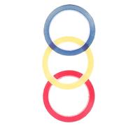 Mipcase 3pcs Violin and Cello Fretboard Marker Tape Set, 3mm Red Yellow Blue Note Stickers for Finger Positioning, Musical Instrument Accessories for Beginners and Practice